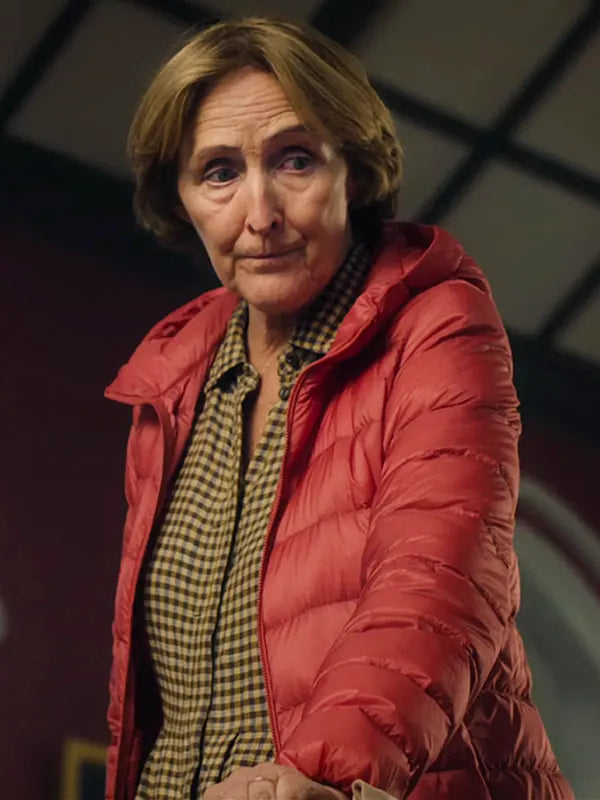Bad Sisters Season 2 Fiona Shaw Puffer Jacket