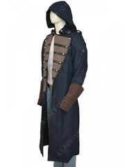 Arno Dorian Assassins Creed Unity Hooded Long Coat