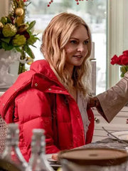 Best Christmas Ever 2023 Charlotte Sanders Puffer Jacket