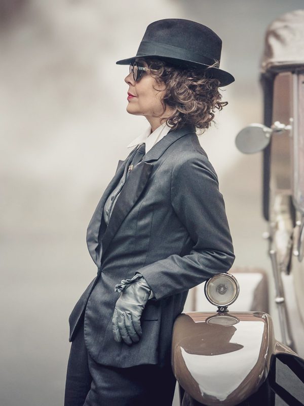 Aunt Polly Peaky Blinders Grey Blazer