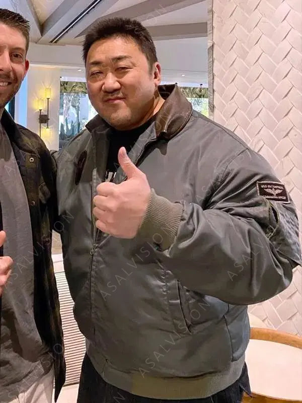 Badland Hunters 2024 Ma Dong-seok Bomber Jacket