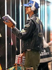 Avirex Jacob Elordi Leather Jacket
