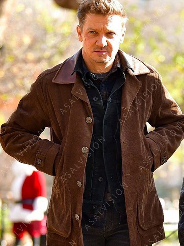 Clint Barton Hawkeye Corduroy Brown Jacket