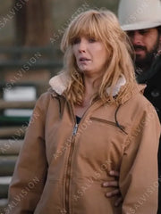 Beth Dutton Yellowstone Bomber Brown Jacket