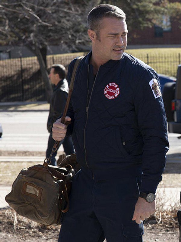 Chicago P.D Taylor Kinney Blue Jacket