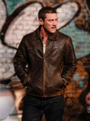 5lbs Of Pressure 2024 Luke Evans Leather Jacket