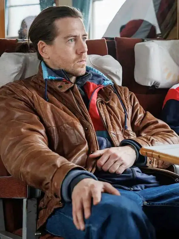 Blindspår Magnus Lyng Brown Leather Jacket