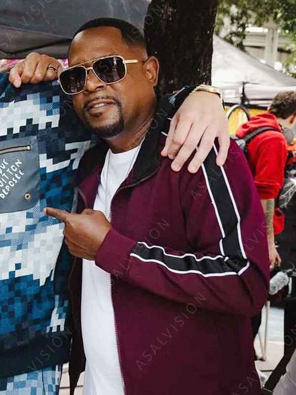 Bad Boys Ride Or Die Martin Lawrence Maroon Jacket