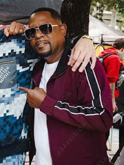 Bad Boys Ride Or Die Martin Lawrence Maroon Jacket