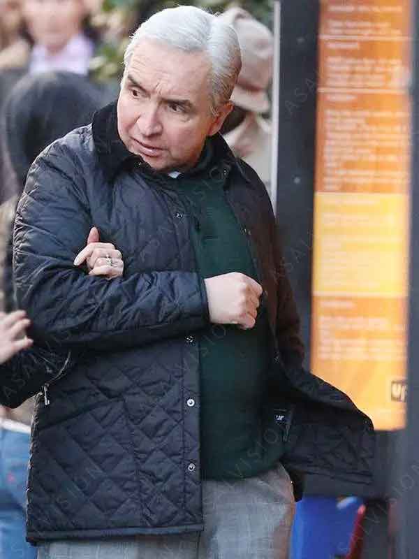 Back To Black 2024 Mitch Winehouse Black Quilted Jacket