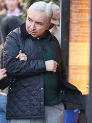 Back To Black 2024 Mitch Winehouse Black Quilted Jacket