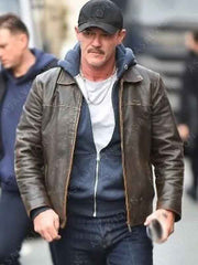 5lbs Of Pressure 2024 Luke Evans Leather Jacket