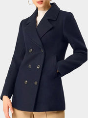 Avenra Navy Blue Peacoat