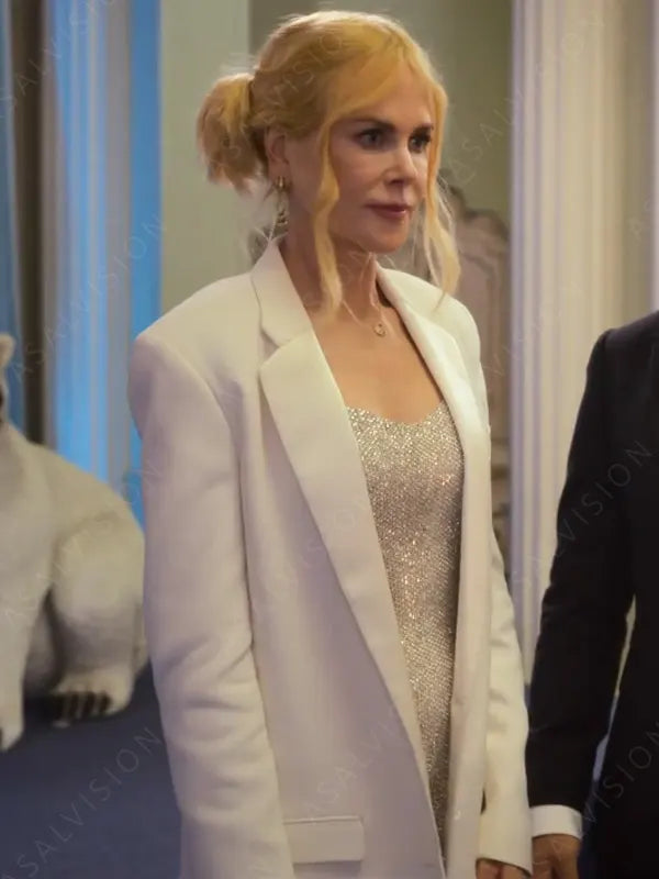 A Family Affair Nicole Kidman White Coat