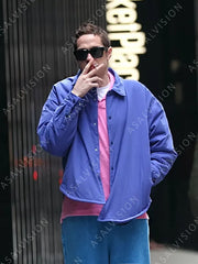 Bupkis Pete Davidson Purple Jacket