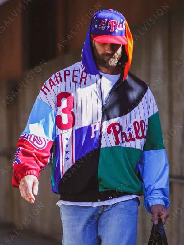 Bryce Harper Phillies Hooded Jacket