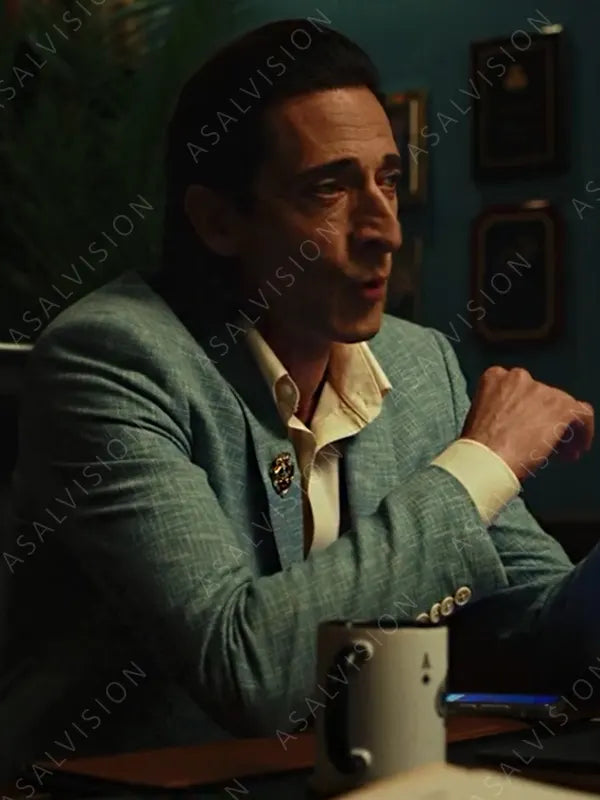 Adrien Brody Poker Face 2023 Blazer