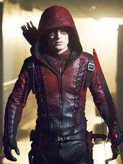 Arrow Season 3 Roy Harper Leather Jacket