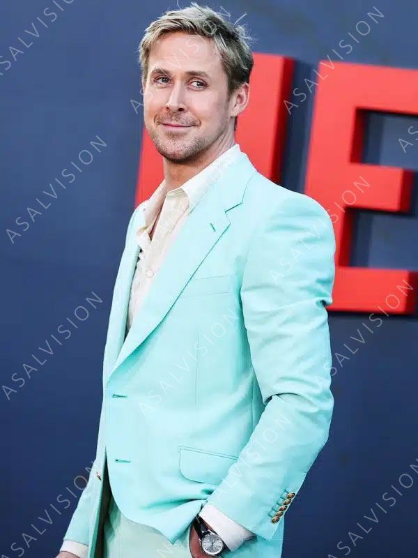 Barbie 2023 Ryan Gosling Blue Blazer