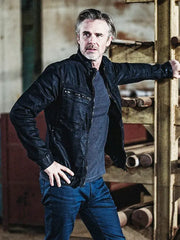 72 Hours 2024 Sebastian James Black Leather Jacket