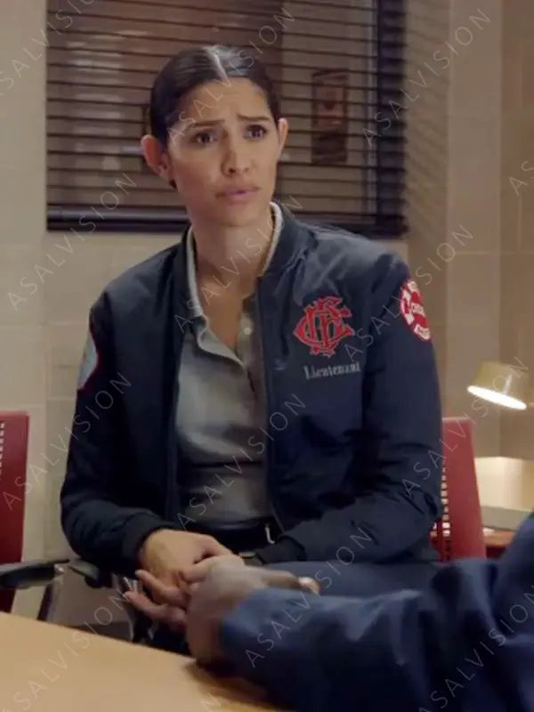 Chicago Fire Season 12 Stella Kidd Bomber Jacket