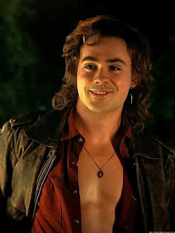 Billy Hargrove Stranger Things Distressed Leather Jacket