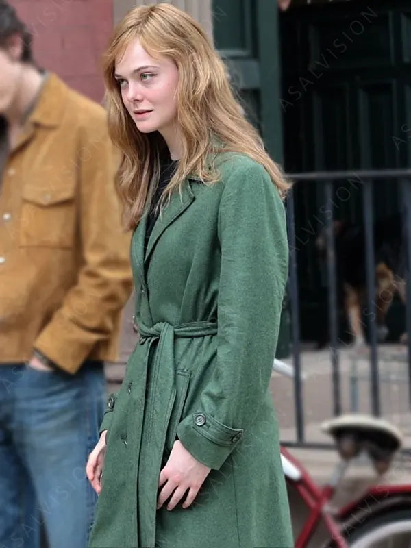A Complete Unknown Sylvie Russo Green Trench Coat