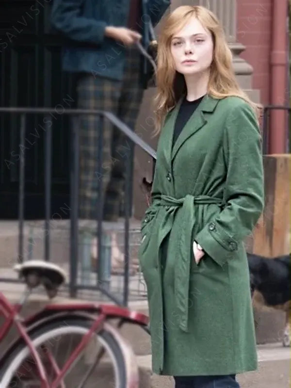 A Complete Unknown Sylvie Russo Green Trench Coat