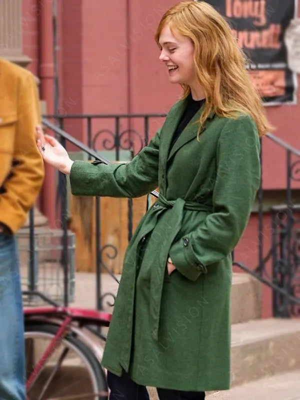 A Complete Unknown Sylvie Russo Green Trench Coat