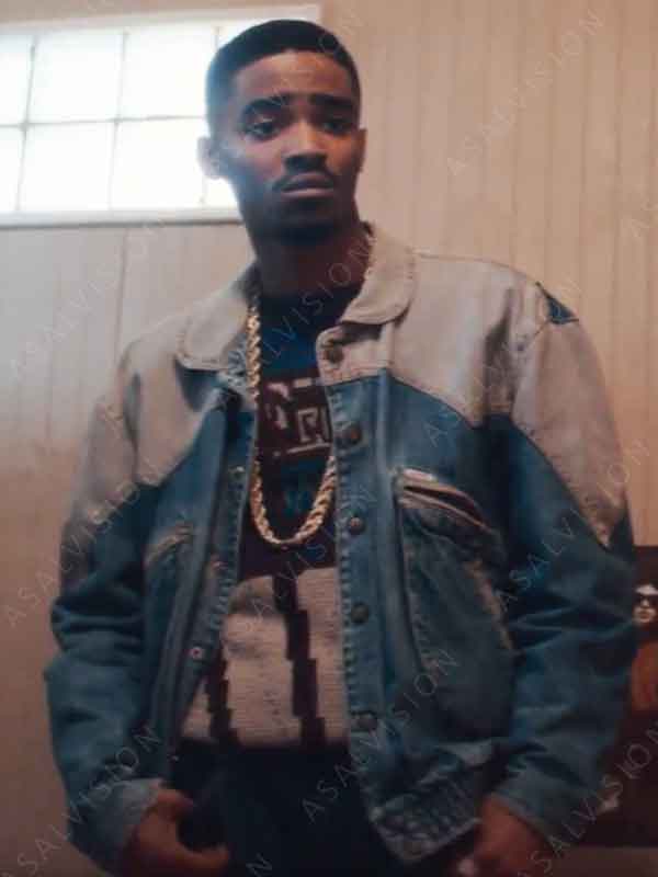 Black Mafia Family B-Mickie Denim Jacket