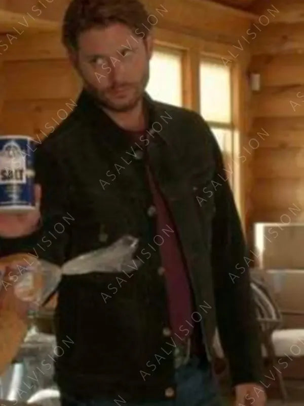 Big Sky Season 3 Beau Arlen Black Cotton Jacket