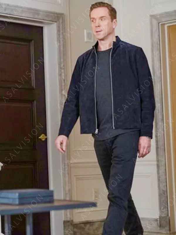 Billions Season 5 Bobby Axelrod Suede Jacket