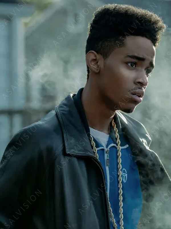 Black Mafia Family BMF B-Mickie Leather Jacket