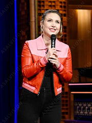 After Midnight Taylor Tomlinson Leather Jacket