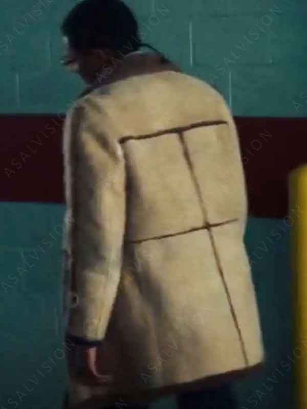 BMF Terry 'Southwest T' Flenory Shearling Leather Coat
