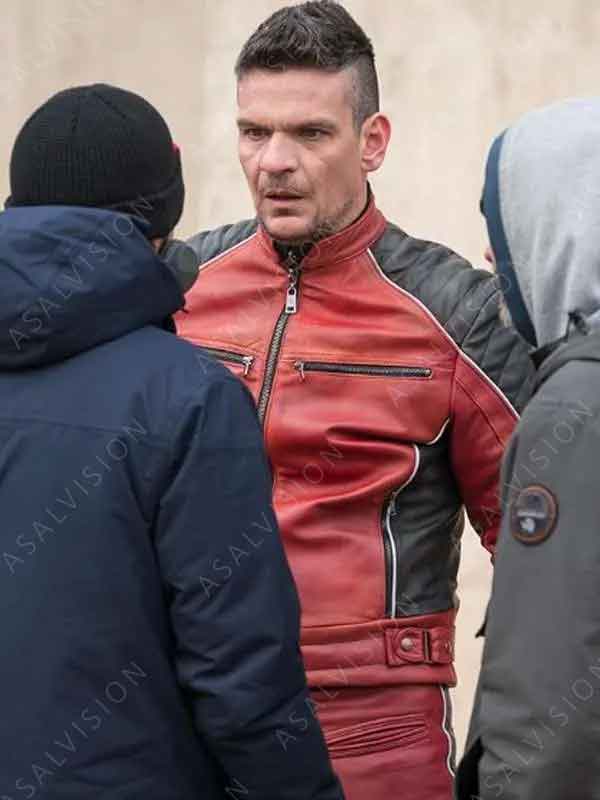 April X 2024 Tetris Leather Jacket