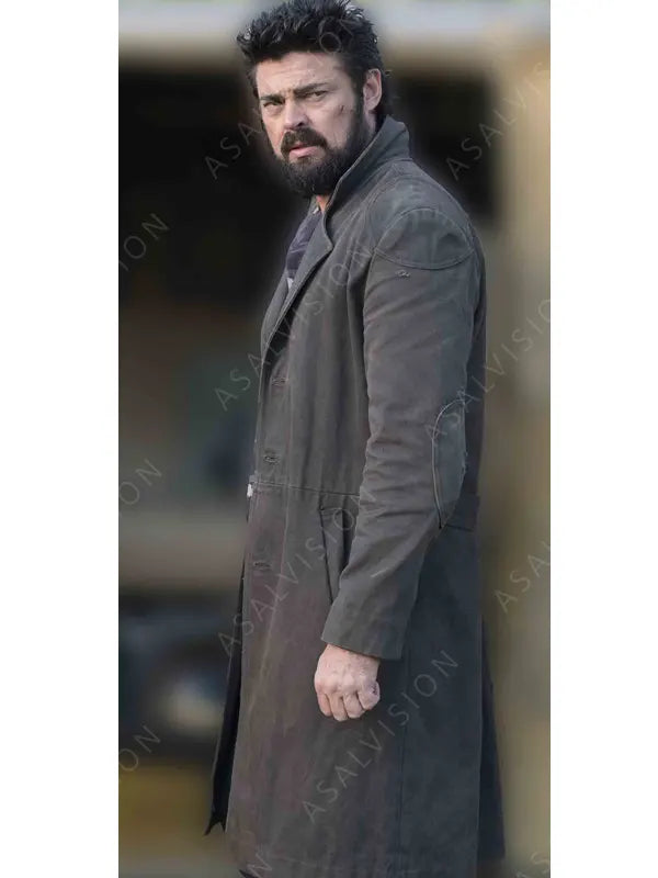 Billy Butcher The Boys Trench Coat
