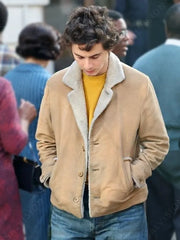 A Complete Unknown Bob Dylan Camel Sherpa Jacket
