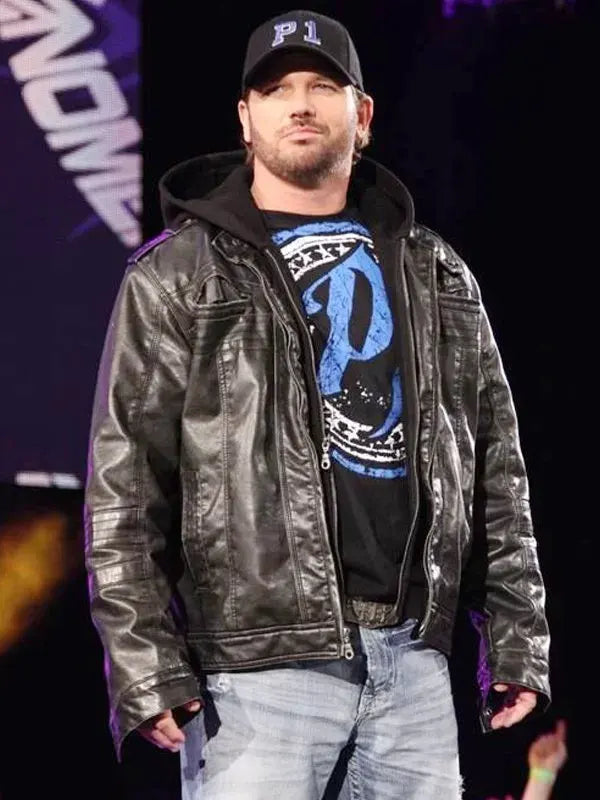 AJ Styles Leather Jacket