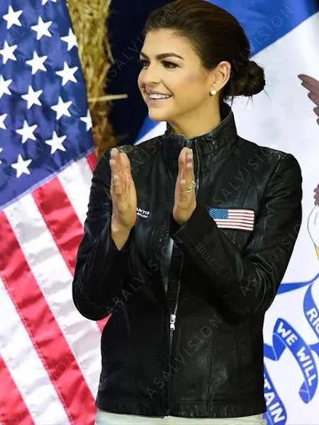Casey DeSantis Leather Jacket