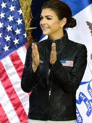 Casey DeSantis Leather Jacket