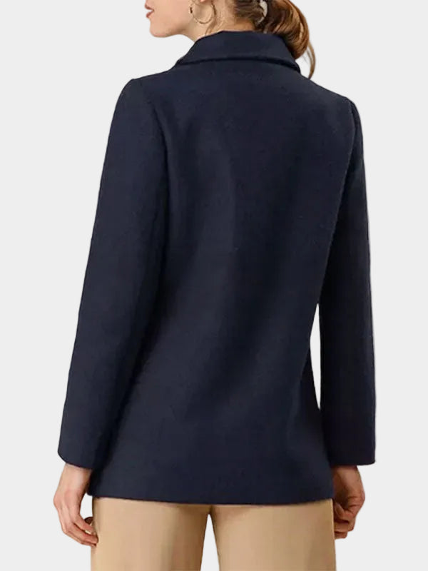 Avenra Navy Blue Peacoat