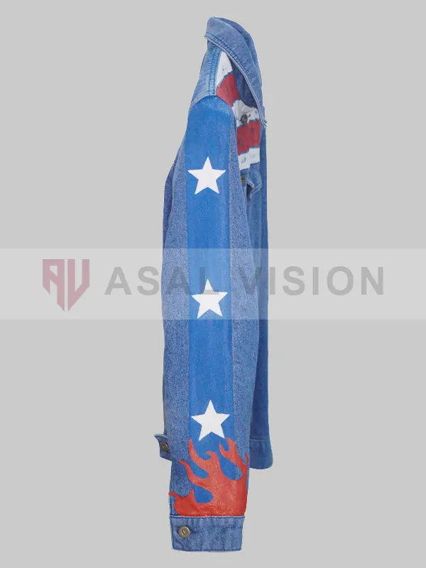 America Chavez Doctor Strange Denim Jacket
