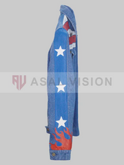 America Chavez Doctor Strange Denim Jacket