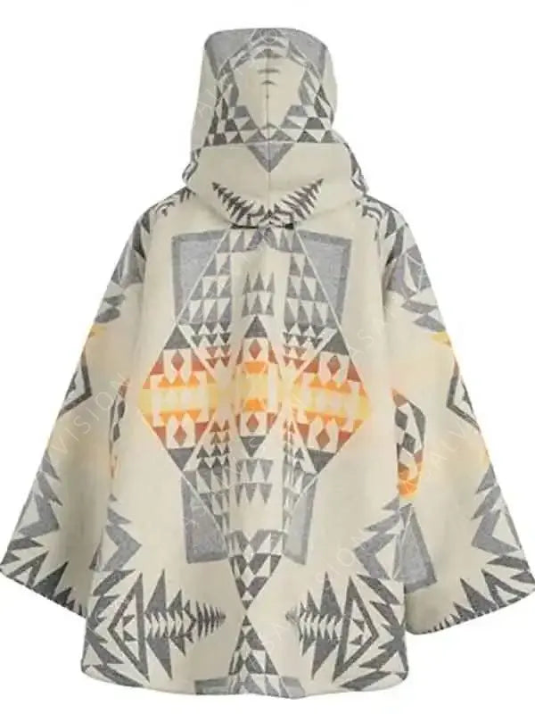 Beth Dutton Yellowstone Kelly Reilly White Poncho Coat