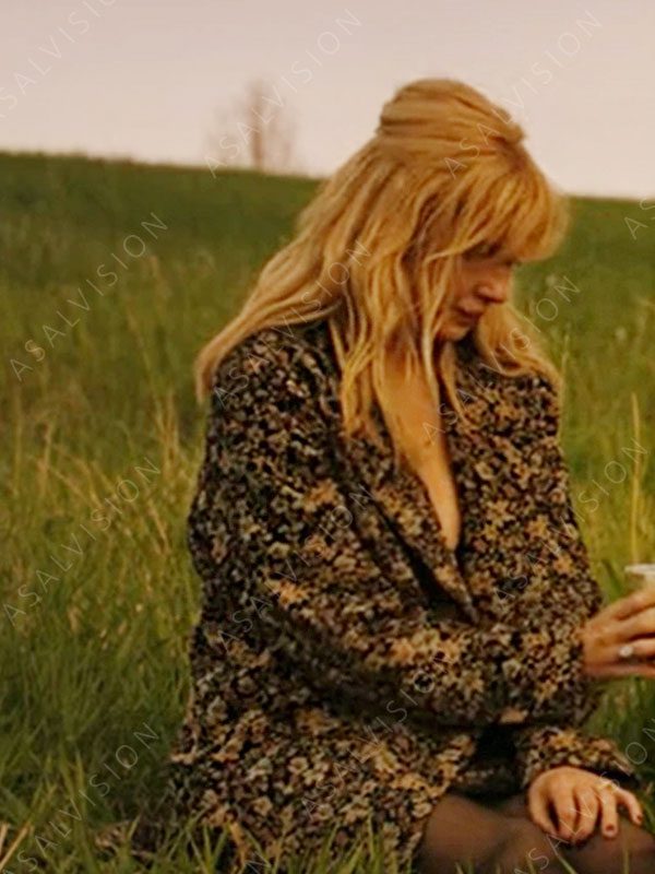 Beth Dutton Yellowstone Season 5 Floral Coat